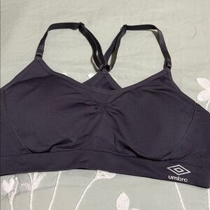 Umbro Charcoal Sports Bra
